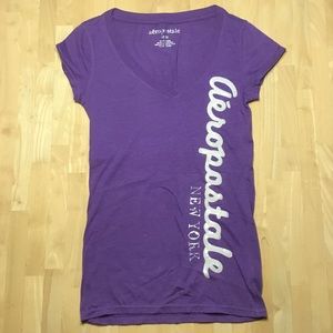 Brand New Purple Aeropostale Tee